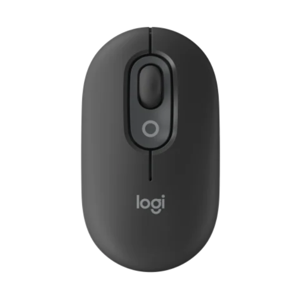 Logitech POP Mouse, Wireless Mouse with Customisable Emojis, SilentTouch Technology, Precision/Speed Scroll, Compact Design, Bluetooth, Multi-Device, OS Compatible - DokanTech #