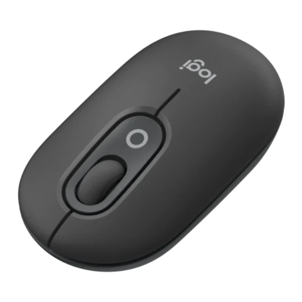 Logitech POP Mouse, Wireless Mouse with Customisable Emojis, SilentTouch Technology, Precision/Speed Scroll, Compact Design, Bluetooth, Multi-Device, OS Compatible - DokanTech #
