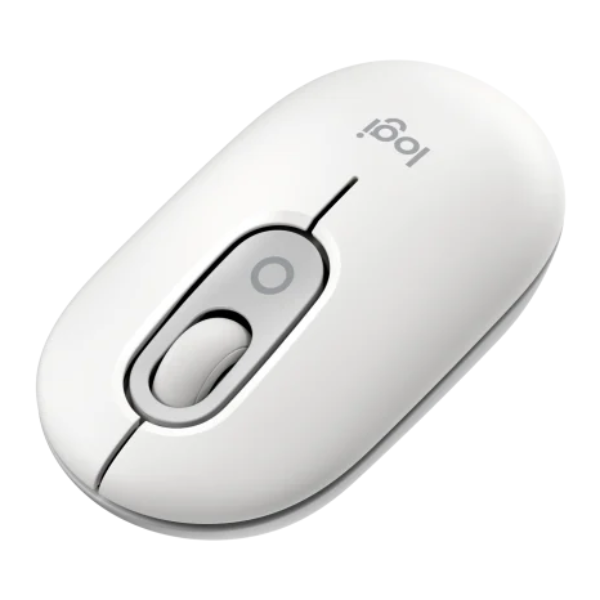 Logitech POP Mouse, Wireless Mouse with Customisable Emojis, SilentTouch Technology, Precision/Speed Scroll, Compact Design, Bluetooth, Multi-Device, OS Compatible - DokanTech #