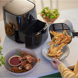 Philips Air Fryer With Rapid Air Technology, 4.1L Capacity,Black - DokanTech #
