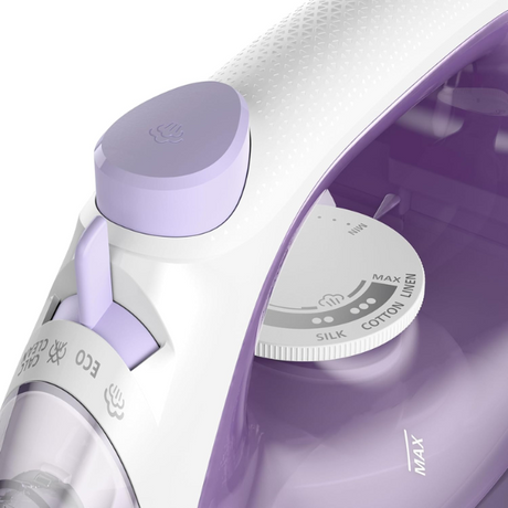 Philips Steam Iron 1000 Series 1800W 250ml Water Capacity DST102030 - Purple - Dokkantech