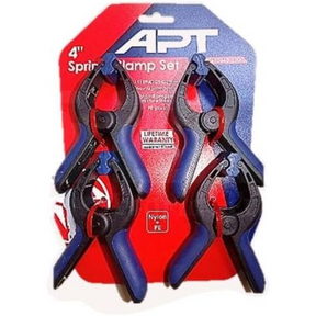 APT plastic spring clip 100mm – front view