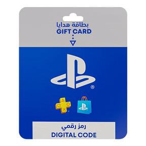 PlayStation Store digital gift card code – front view