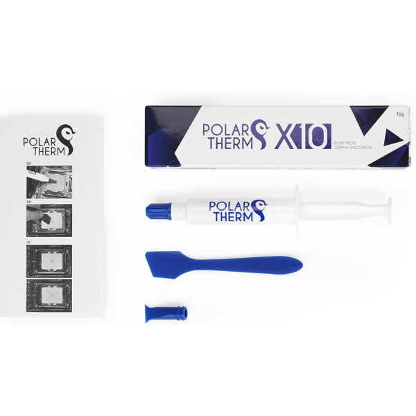 Polartherm X10 Thermal Paste  10G – High-Performance Cooling for CPUs & GPUs- DokanTech #