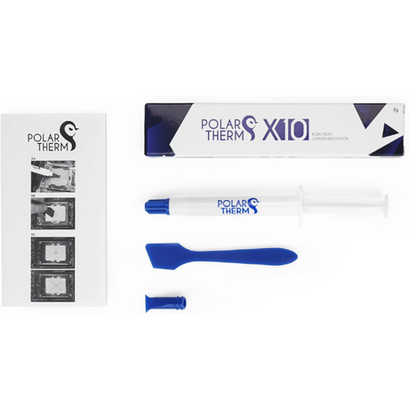 Polartherm X10 5G High-Performance Thermal Paste – Extreme Heat Dissipation for CPUs & GPUs- DokanTech #