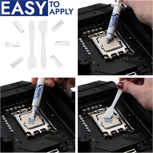 Polartherm X8 Thermal Paste – High-Performance Cooling Compound  5g ,for CPUs & GPUs- DokanTech #