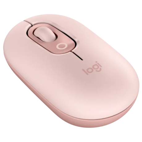 Logitech POP Mouse, Wireless Mouse with Customisable Emojis, SilentTouch Technology, Precision/Speed Scroll, Compact Design, Bluetooth, Multi-Device, OS Compatible - DokanTech #