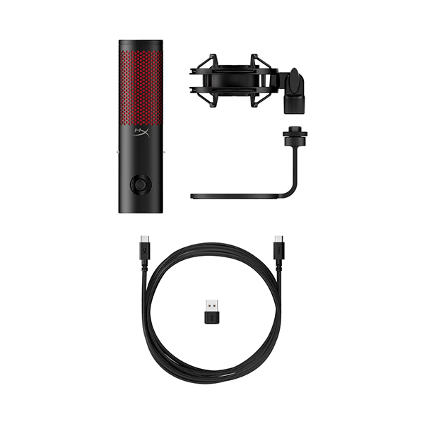 HyperX QuadCast USB Gaming Microphone Studio-Quality Sound