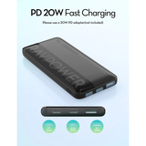 RAVPowerPD20W10000mAh3-PortPowerBank- DokkanTech