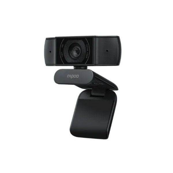 RapooC200HDComputerCamera-Black-RightView-DokkanTech