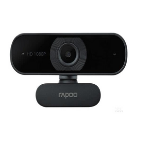 Rapoo C260 Full HD 1080P webcam 360-degree rotation wide-angle lens – front view