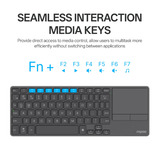 RapooE900Tmulti-modeWirelessUltra-slimKeyboardwithTouchpadAraLayout-DarkGrey-Features-DokkanTech