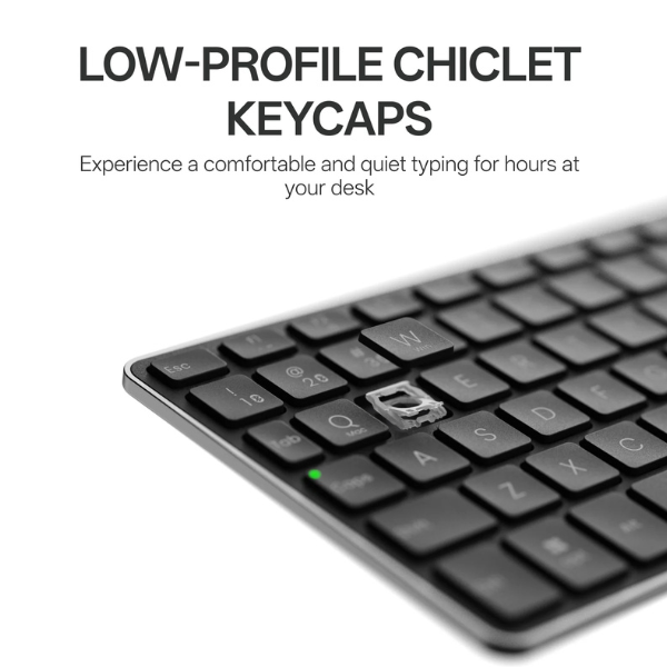 RapooE900Tmulti-modeWirelessUltra-slimKeyboardwithTouchpadAraLayout-DarkGrey-Features-DokkanTech