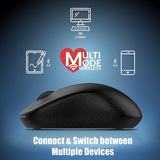 RapooM160WirelessSilentMouseMulti-DeviceBluetoothBlack-dokantech#