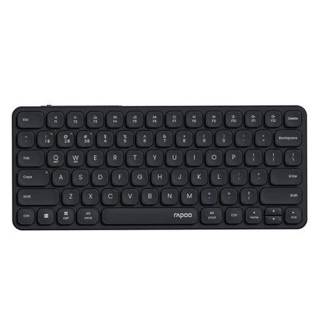 Rapoo Mini E9050L Wireless Keyboard – Light Grey, Arabic/English Layout-dokantech