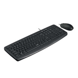 Rapoo NX1600 wired Arabic keyboard and optical mouse, product view 4