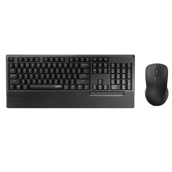 RapooX1960WirelessKeyboardandMouseComboAra-Black-dokantech#