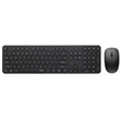 RapooX260SWirelessKeyboardandMouseComboAra-Black - DokkanTech