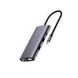 RapooXD101USB-CHub10-in-1-SilveryGrey-dokantech#