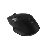 Rapoo_MT560_Multi-mode_Wireless_Optical_Mouse_-_Black_7-LeftView -DokkanTech