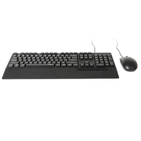 Rapoo NX2000 Wired Keyboard and Mouse Combo – Black, Arabic/English Layout-Rapoo NX2000 Wired Keyboard and Mouse Combo – Black, Arabic/English Layout-dokantech