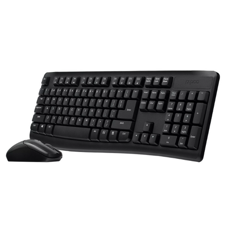 Rapoo X1800PRO Wireless Combo - Black - Dokkantech
