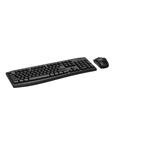 Rapoo X1800PRO Wireless Combo - Black - Dokkantech