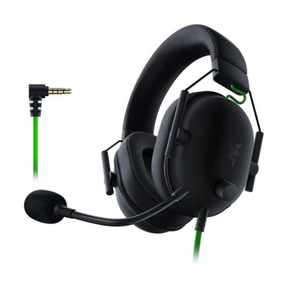 Razer BlackShark V2 X wired gaming headset – front view black