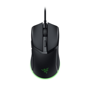 Razer Cobra wired gaming mouse precision speed RGB – front view black