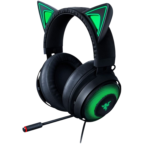 Razer Kraken Kitty Edition - ブラック Razer Kraken Kitty V2 USB Headset with RGB Kitty Ears