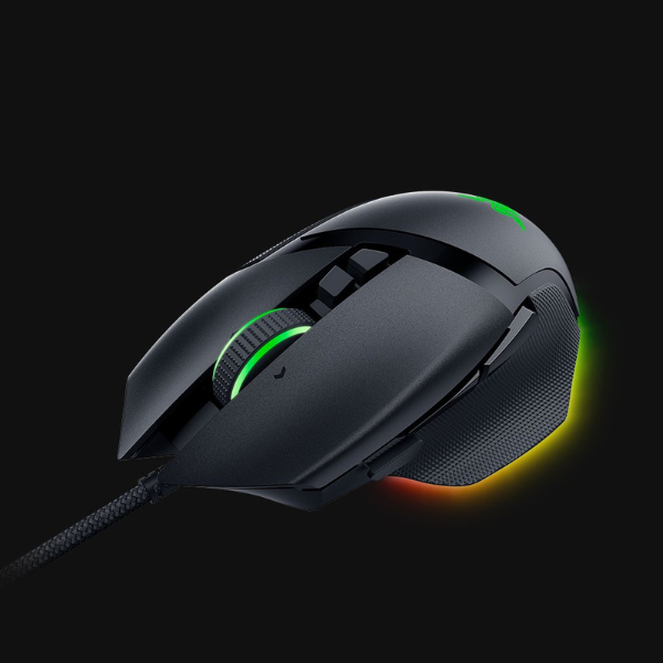 Razer Basilisk V3 35K – Fully Customizable Ergonomic Wired Gaming Mouse – Black- DokanTech #