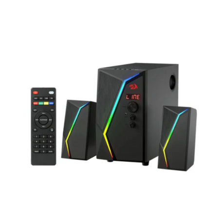 Redragon Anvil GS520 Pro 2.1 gaming speaker – front view black