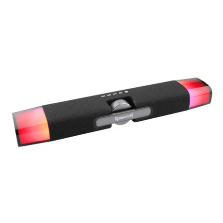 Redragon Dora GS512 RGB stereo soundbar – front view black