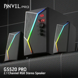 Redragon  Anvil GS520 Pro 2.1 Channel Gaming Speaker - Black - DokanTech #