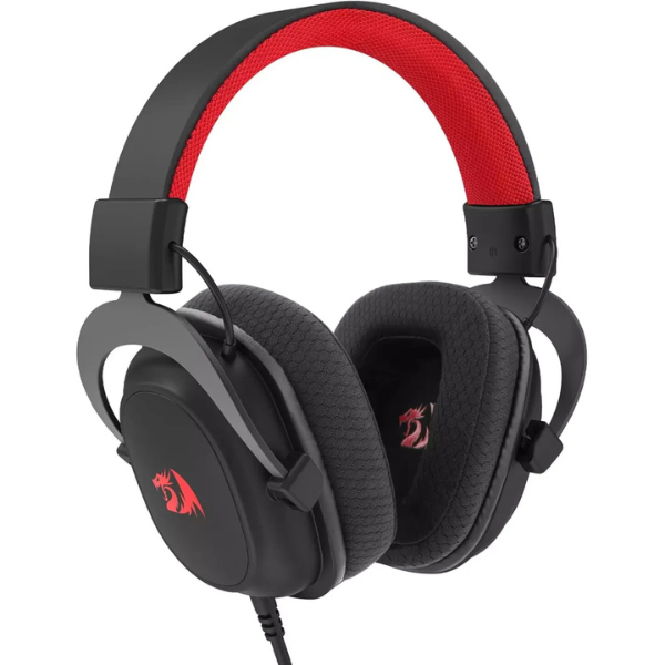 RedragonH510ZeusFBWiredGamingHeadset-BlackBackView-DokkanTech