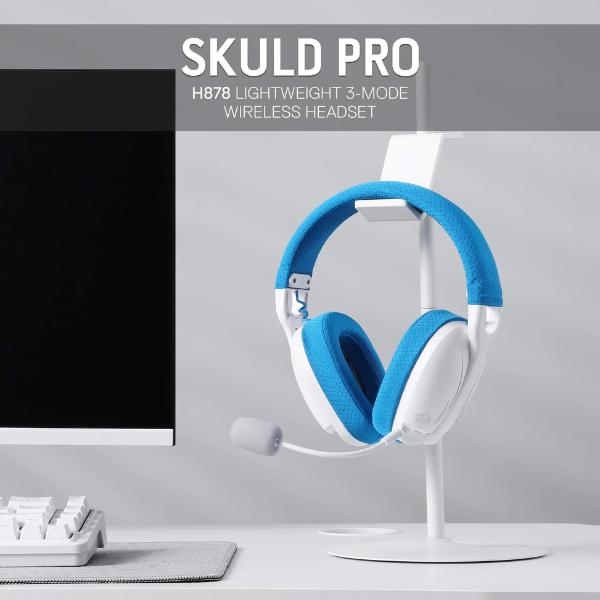 RedragonH878SkuldProLightweightWirelessGamingHeadset-BlueWhiteFullName -DokkanTech