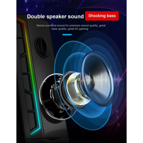 Redragon GS580 speaker – desk lifestyle