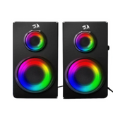 Redragon Orchestra GS811 2.0 Bluetooth, RGB Computer Speaker - RED - DokanTech #