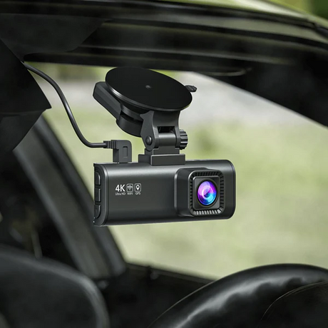 Redtiger F7NP dash cam – front camera view