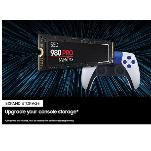 Samsung 980 PRO 500GB M.2 NVMe SSD – PCIe 4.0 • Up to 6900MB/s Read, 5000MB/s Write - MZ-V8P500B - Dokkantech#