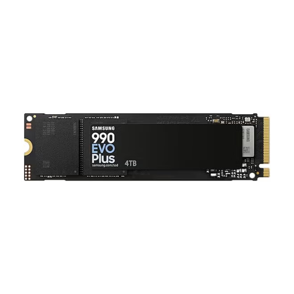 Samsung 990 EVO Plus 4TB NVMe SSD PCIe 4.0/5.0 7250MB/s – front view