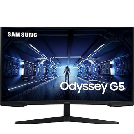 Samsung 27-inch G5 Odyssey gaming monitor 144Hz – front view