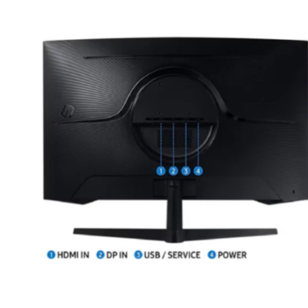 Samsung 27 G5 Odyssey Gaming Monitor with 144Hz refresh rate - LC27G55TQBM - DokanTech #