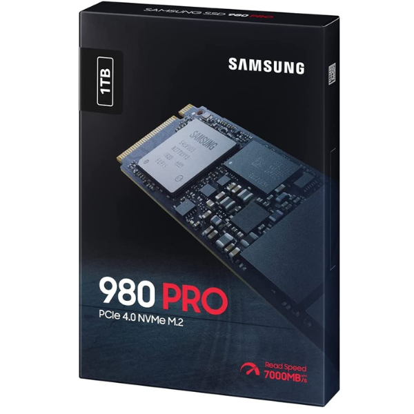 Samsung 980 PRO NVMe SSD – heat spreader label