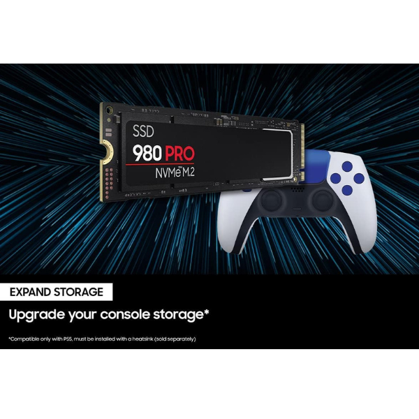 Samsung 980 Pro PCIe4.0 NVME M.2 SSD 7000MB/s 2TB - DokanTech #