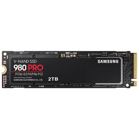 Samsung 980 Pro 2TB PCIe 4.0 NVMe SSD – front view