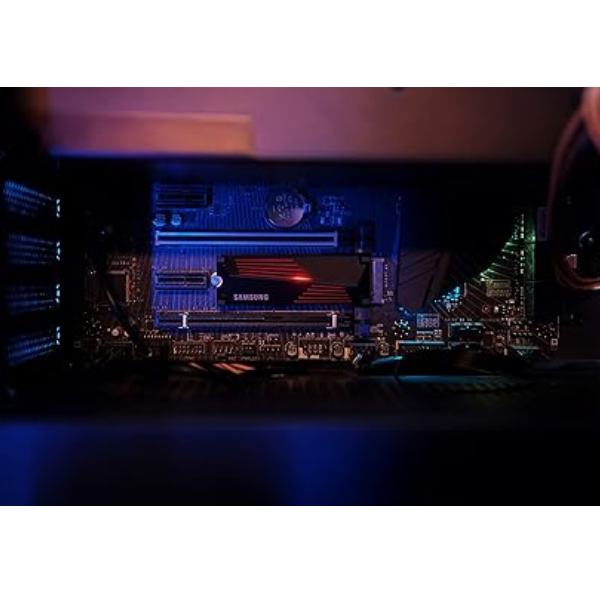 Samsung 990 Pro SSD 4TB PCIe 4.0 M.2 2280 Speeds Up to 7450 MB/s With Heatsink- DokanTech #