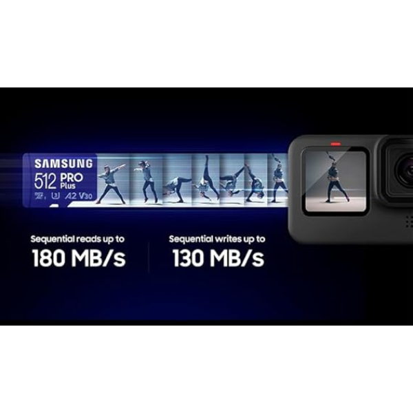 Samsung Pro Plus 256GB 180/130 MB/s Micro