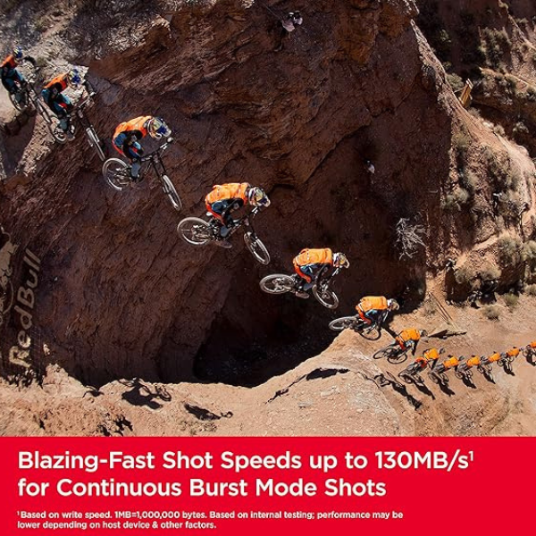 SanDisk Extreme SD Card 256GB – Read 180MB/s | Write 130MB/s – SDSDXVV-256G-GNCIN-dokantech#