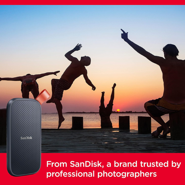 SanDisk 1TB Portable SSD - Up to 800MB/s, USB-C, USB 3.2 Gen 2 - DokanTech #